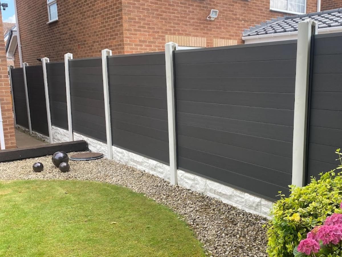 Premium composite fencing